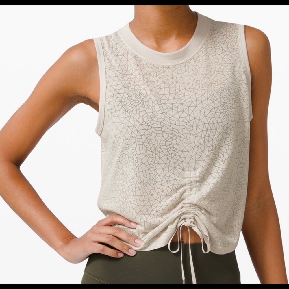 LULULEMON Front Cinched Tank Top